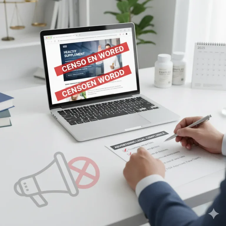 คำต้องห้ามในการโฆษณาอาหารเสริม 2025 เจ้าของแบรนด์ใหม่ต้องรู้ก่อนโดนฟ้อง