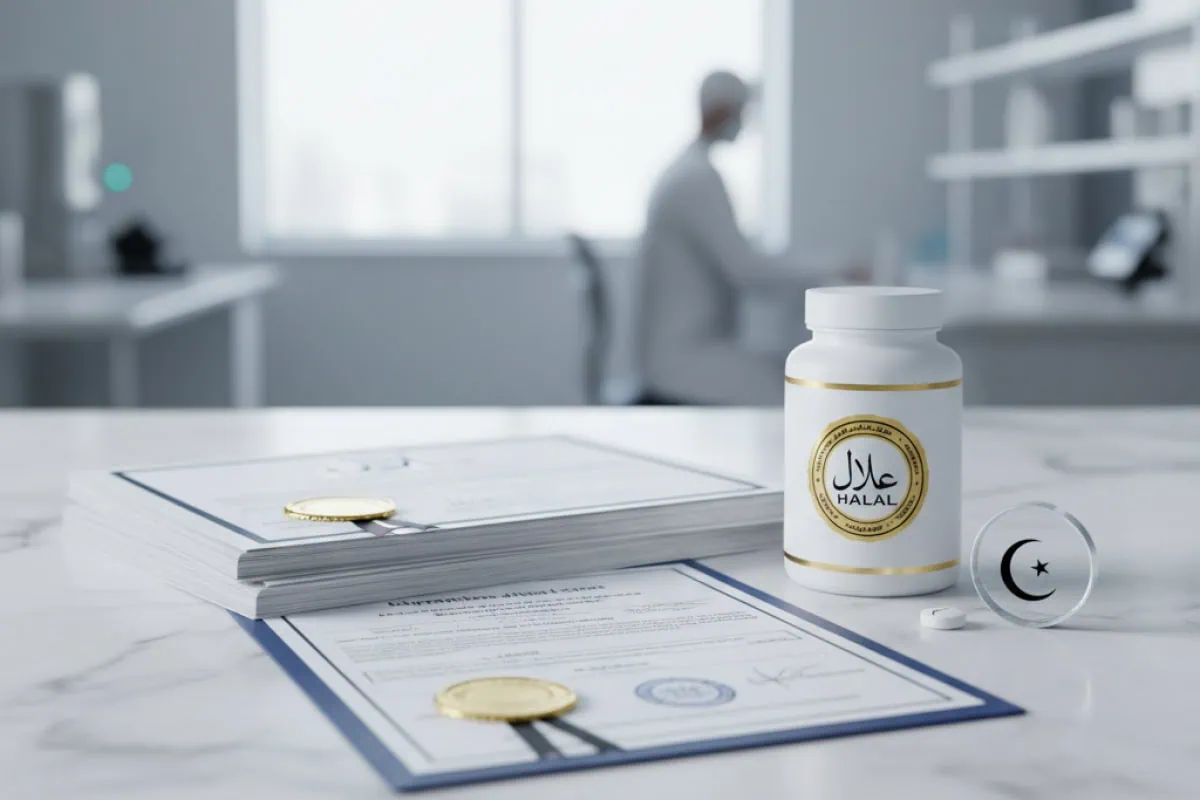 เครื่องหมายฮาลาลจำเป็นไหมสำหรับอาหารเสริม? วิธีขอและข้อกำหนดสำคัญที่ต้องรู้